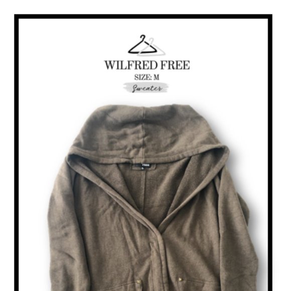 Cozy Wilfred Free Sweater - Brown - Size Medium - Picture 1 of 3